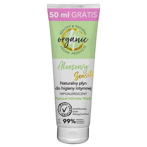 4Organic Naturalny płyn do higieny intymnej `Aloesowy` - 2