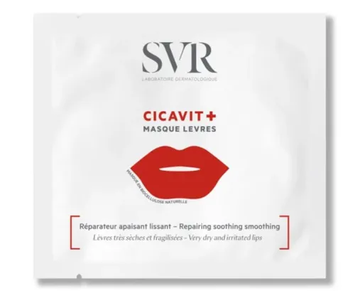 SVR Cicavit +, Masque Levres (Maska biocelulozowa do ust)