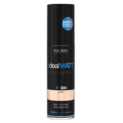 Ingrid Cosmetics IdealMatt, Mineralny podkład matujący - 1