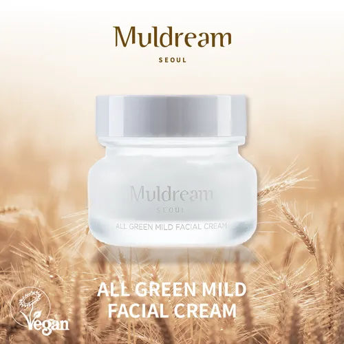 Muldream All Green Mild Facial Cream (Krem do pielęgnacji twarzy) - 2