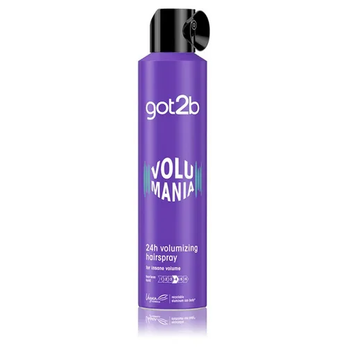 Got2b Volumania, 24H Volumizing Hairspray (Mocno utrwalający lakier do włosów nadający objętość)