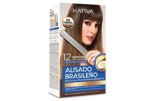 Kativa Brazilian Straightening Brunette (Zestaw dla keratynowego prostowania dla brunetek)