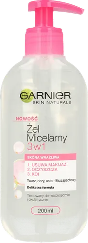Garnier Żel micelarny do skóry wrażliwej