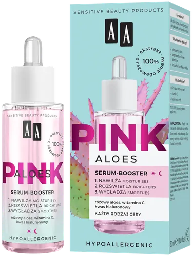 AA Pink Aloes, Serum-booster