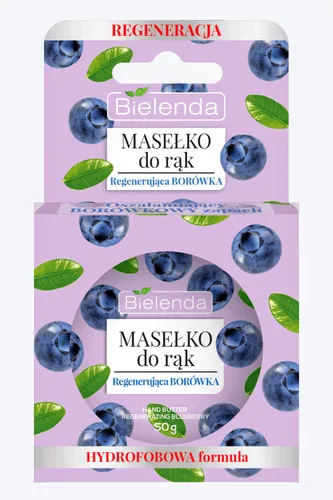Bielenda Masełko do rąk `Regenerująca borówka`