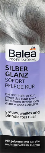 Balea Professional Silberglanz Sofort-Hilfe Haarkur [Sofort Pflege Kur] (Kuracja do włosów siwych lub bardzo jasnych) - 1