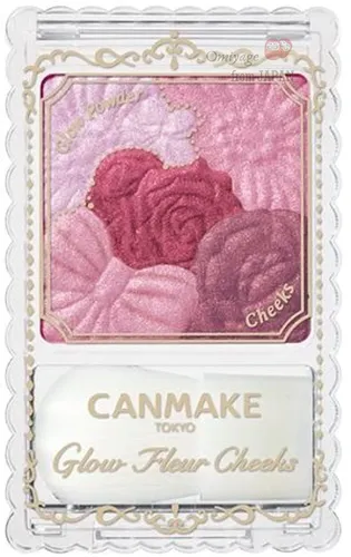 Canmake Tokyo Glow Fleur, Cheeks Blush (Róż do policzków) - 2