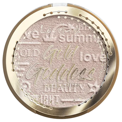 Lovely Gold Goddes, Highlighter (Wypiekany rozświetlacz)
