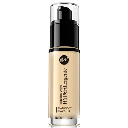 Bell HYPOAllergenic, Mat & Soft Make - Up (Podkład matujący do twarzy) - 2