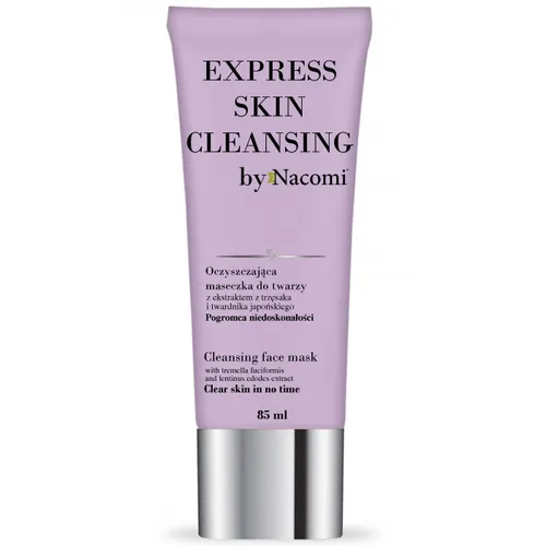Nacomi Express Skin Cleansing,  Oczyszczająca maseczka do twarzy 'Pogromca niedoskonałości'