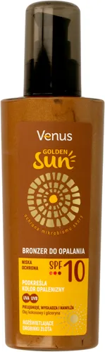 Venus Golden Sun, Bronzer do opalania SPF 10