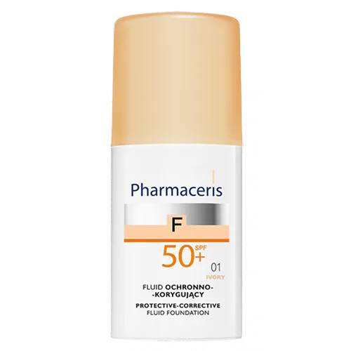 Pharmaceris F, Sun - Correction, Fluid ochronno-korygujący SPF 50+ (ultrawysoka ochrona) - 2