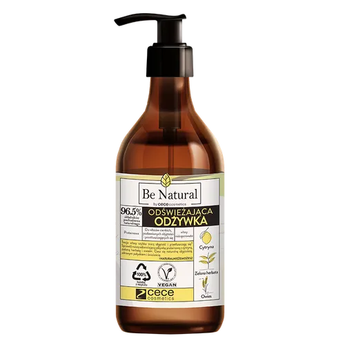 Be Natural by Cece Cosmetics Odświeżająca odżywka proteinowa do włosów cienkich, pozbawionych objętości i przetłuszczających się