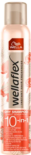 Wella Wellaflex, 10-in-1 Sweet Sensation Dry Shampoo (Suchy szampon do włosów)