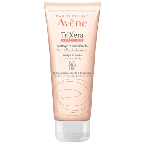 Eau Thermale Avène TriXera Nutrition, Nettoyant Multi-fluide (Żel oczyszczający do twarzy i ciała) - 1