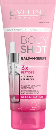 Eveline Cosmetics Body Therapy Professional, Body Shot, 3x peptydy,  Balsam-serum