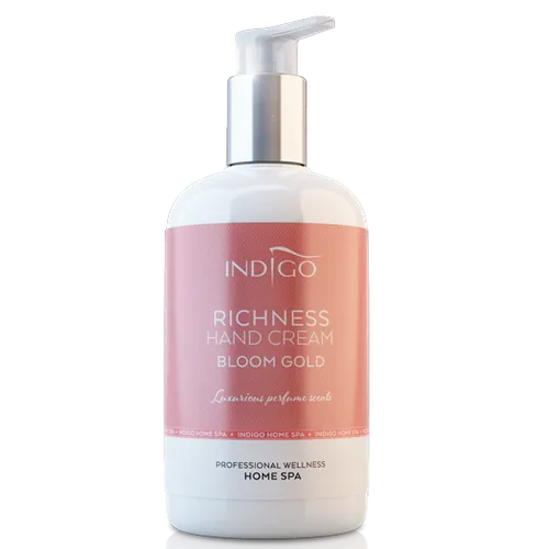 Indigo Nails Lab Home Spa, Bloom Gold, Hand Cream (Krem do rąk)