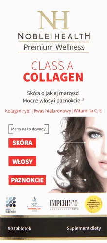 Noble Health Class A Collagen, Zdrowa piękna skóra, mocne włosy i paznokcie - 1
