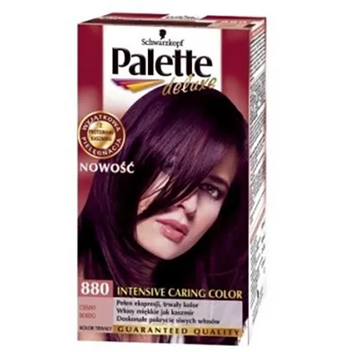 Palette Deluxe, Pielęgnacyjna farba do włosów (stara wersja)