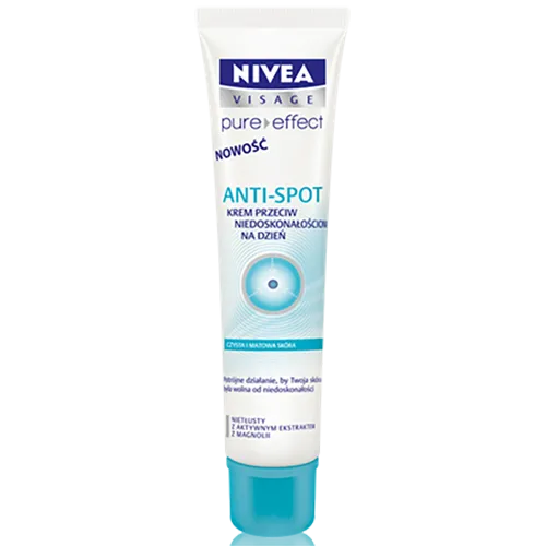 Nivea Visage, Pure Effect, Anti - Spot, Krem przeciw niedoskonałościom na dzień