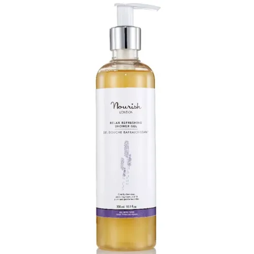 Nourish London Relax Shower Gel (Lawendowy relaksujący żel pod prysznic)