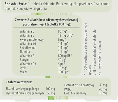 Skrzypovita 40+, Zdrowe włosy, skóra, paznokcie - 3