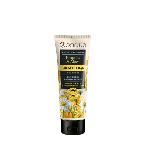 Barwa Receptury Natury, Propolis & Aloes, Odżywczy krem do rąk