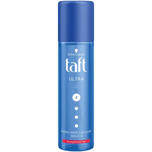 Schwarzkopf Taft Ultra Fixing Laquer Arginine Strength Formula (Supermocny modelujący lakier  do włosów z formułą Arginine Strength) - 1