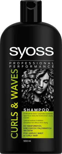 Syoss Professional Performance, Curls & Waves Shampoo (Szampon wygładzający włosy) - 2