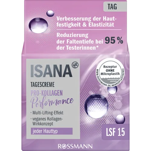 Isana Pro-Kollagen Performance Tagescreme LSF15 (Krem na dzień SPF 15) - 2