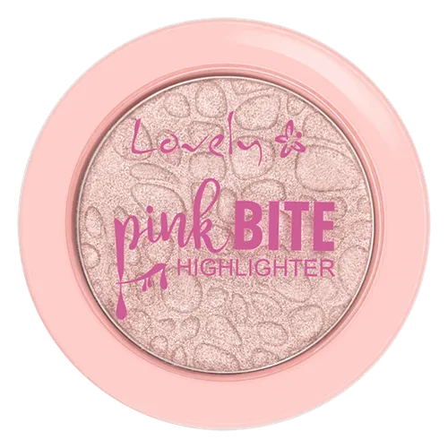 Lovely Pink Bite Highlighter (Różowy rozświetlacz do twarzy)