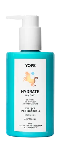 Yope Bounce My Hair, Hydrate, Odżywka do włosów z humektantami - 1