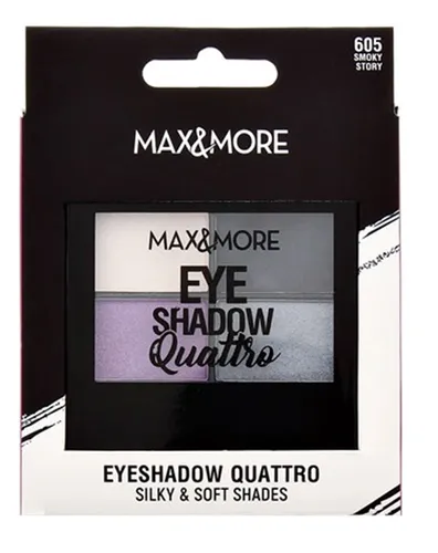 Max & More Eyeshadow Quattro (Poczwórne cienie do powiek) - 3
