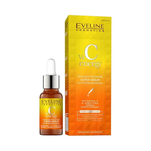 Eveline Cosmetics VitC Energy, Skoncentrowane super serum na przebarwienia