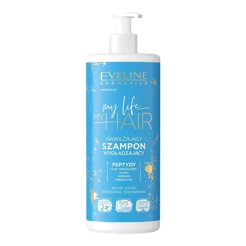 Eveline Cosmetics My Life My Hair, Nawilżający szampon wygładzający