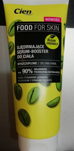 Cien Food for Skin, Ujędrniające serum-booster do ciała `Wyszczuplenie z zieloną kawą` - 1