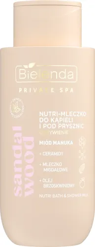 Bielenda Private SPA, Sandalwood, Nutri-mleczko do kąpieli i pod prysznic