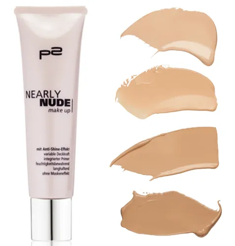 P2 Cosmetics Nearly Nude make up (Podkład z primerem)