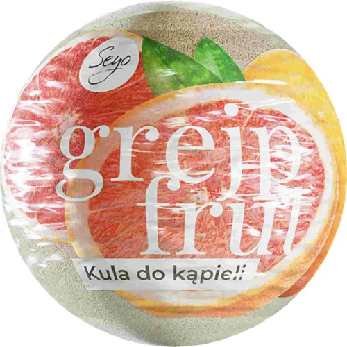 Seyo Orzeźwiająca kula do kąpieli `Grejpfrut`