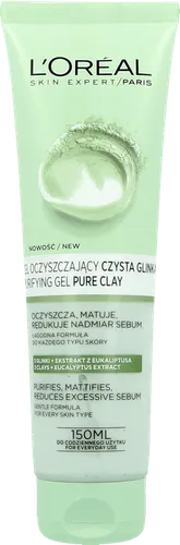 L'Oreal Paris Czysta glinka, Żel do mycia twarzy oczyszczający