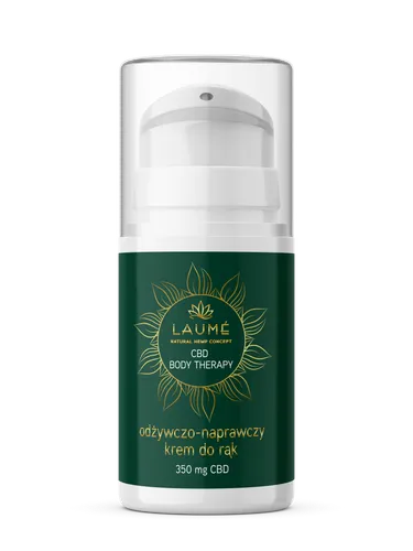 Laume Odżywczo-naprawczy krem do rąk  350 mg CBD - 1