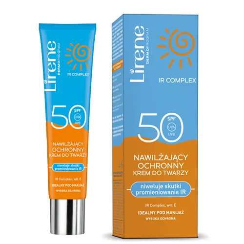 Lirene Dermoprogram Nawilżający ochronny krem do twarzy IR COMPLEX SPF 50 - 2
