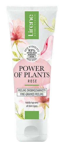 Lirene Dermoprogram Power of Plants, Peeling drobnoziarnisty `Rose`