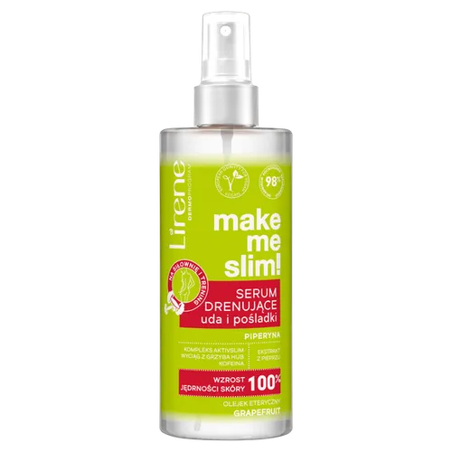 Lirene Dermoprogram Make Me Slim!, Serum drenujące uda i pośladki
