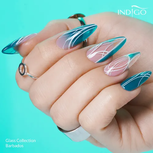 Indigo Nails Lab Glass Summer Collection, Gel Polish (Lakier hybrydowy) - 5