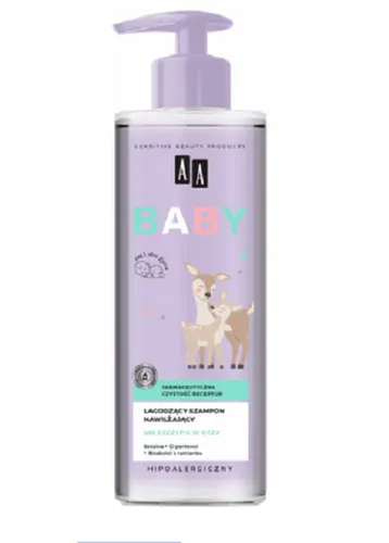 AA Baby, Łagodzący szampon nawilżający