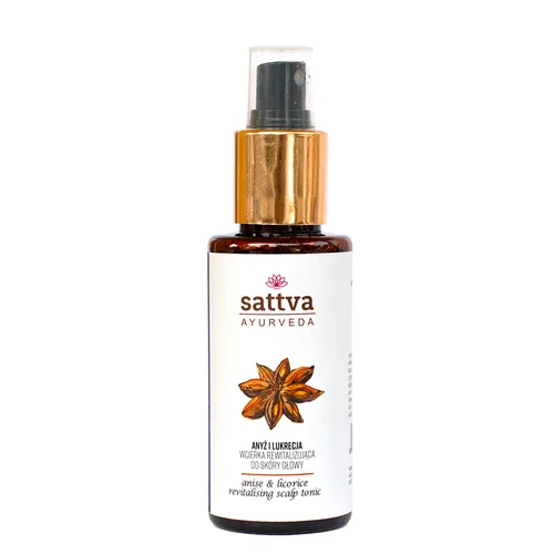 Sattva Ayurveda by Agnieszka Niedziałek, Wcierka rewitalizująca do skóry głowy `Anyż i lukrecja` - 1