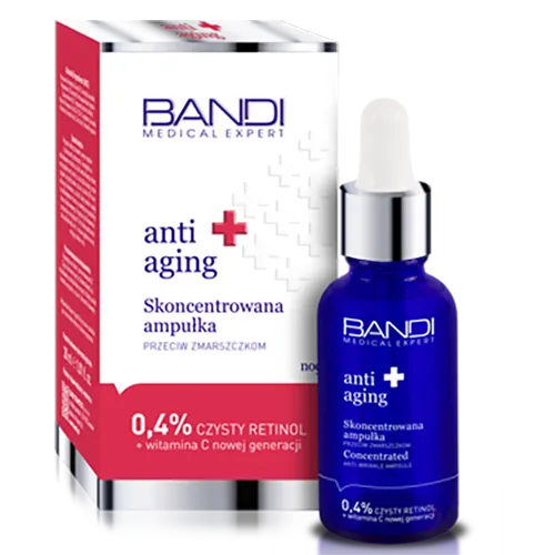Bandi Medical Expert Anti Aging, Skoncentrowana ampułka przeciw zmarszczkom z retinolem 0,4%