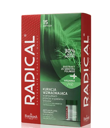 Radical Kuracja wzmacniająca w ampułkach przeciw wypadaniu włosów