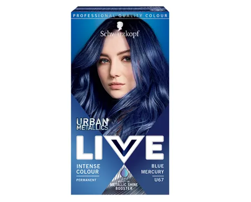 Schwarzkopf Live Urban Metallics, Intense Colour, Build-in Metallic Shine Booster (Farba do włosów o metalicznym połysku) - 4